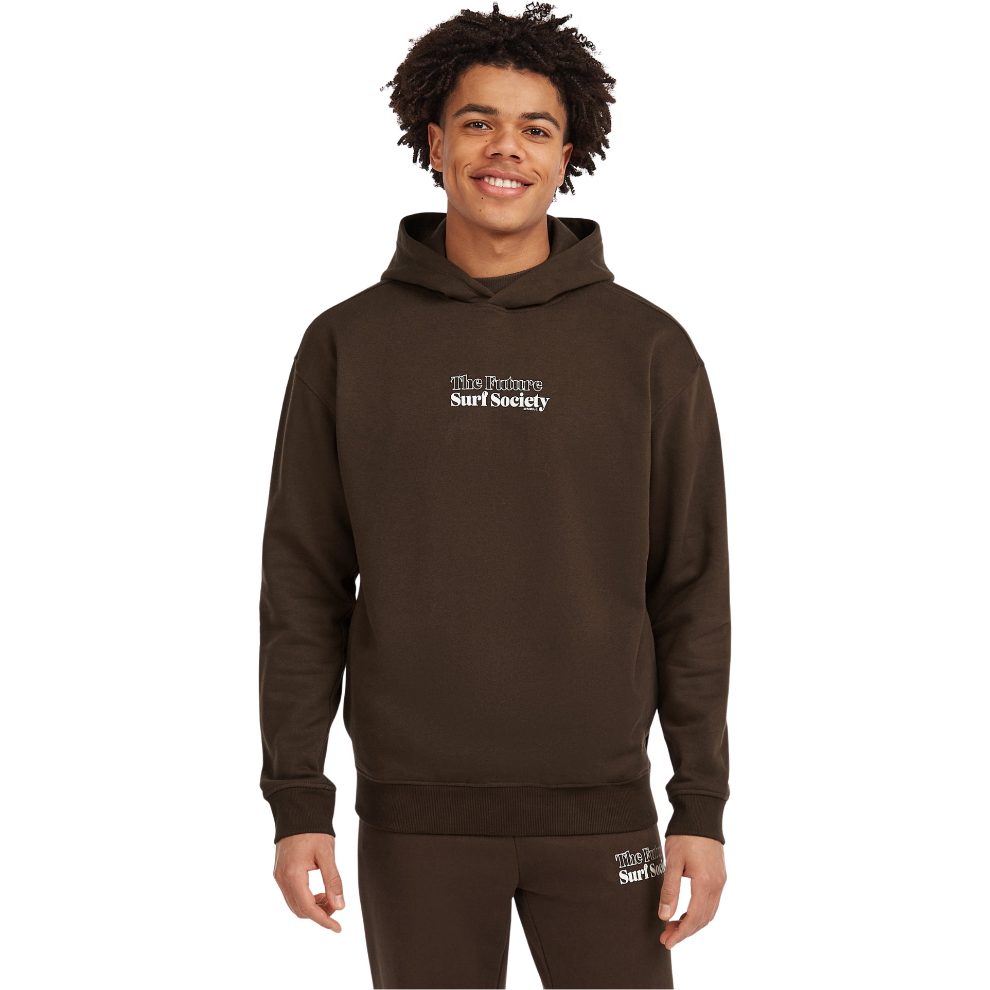 2025 O'Neill Mens The Future Surf Society Hoodie 2750159 - Coffee Bean